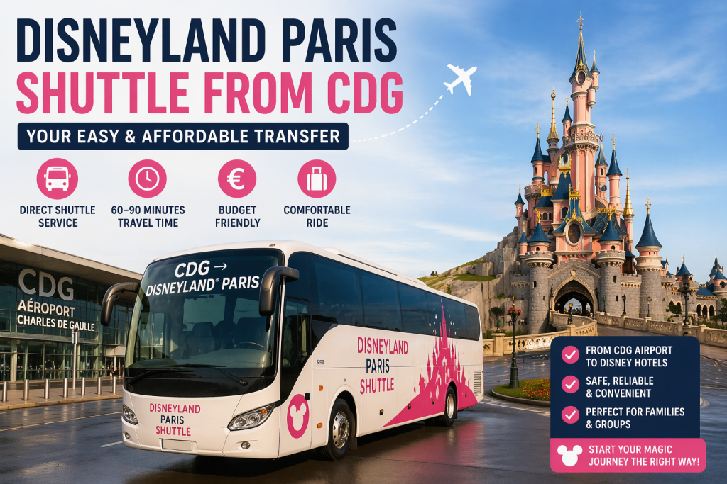 Disneyland Paris Shuttle from CDG