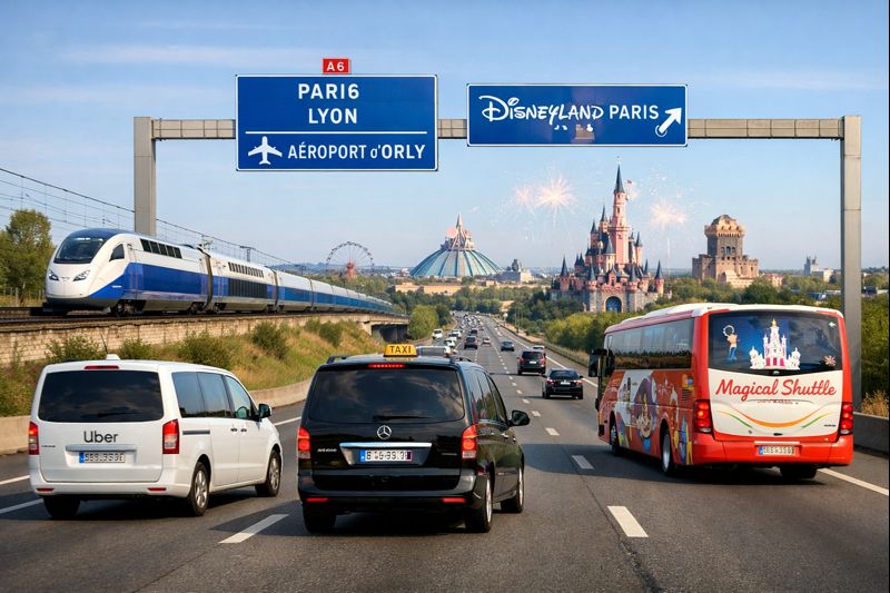 taxi orly disneyland paris