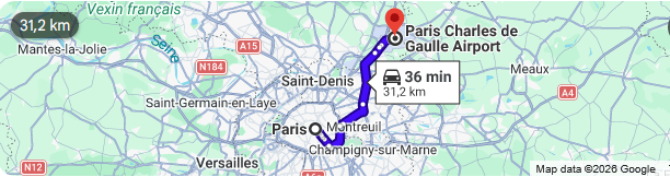 taxi from CDG pARIS