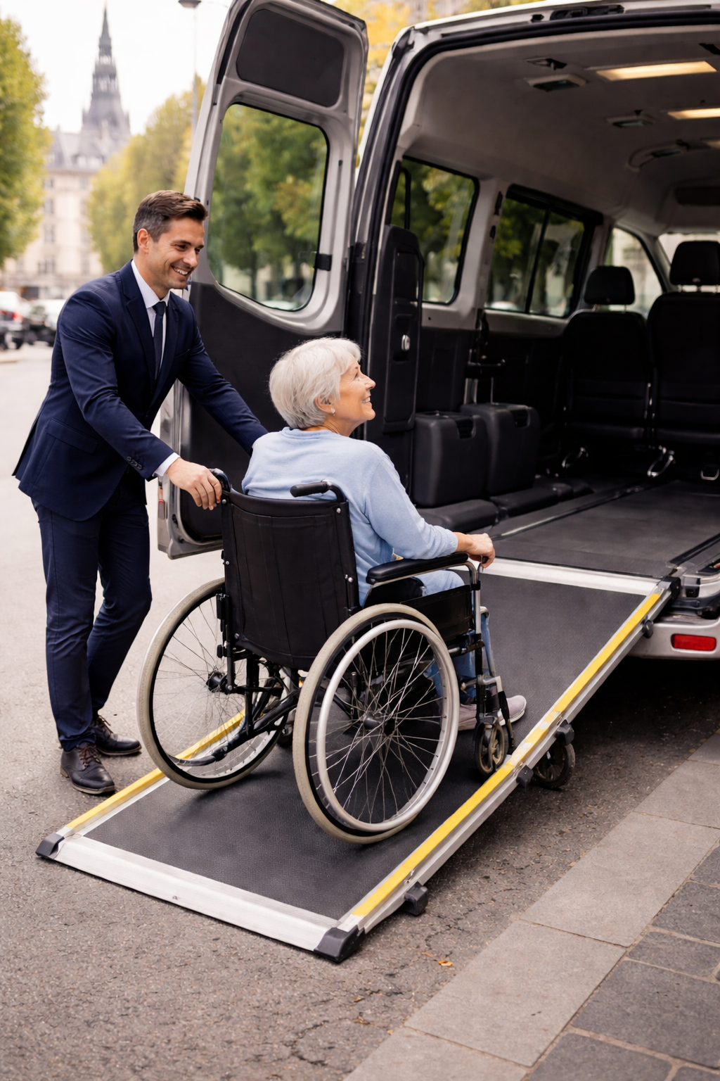 wheelchair accessible airport transfers