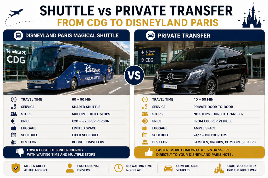 shuttle cdg to disneyland paris