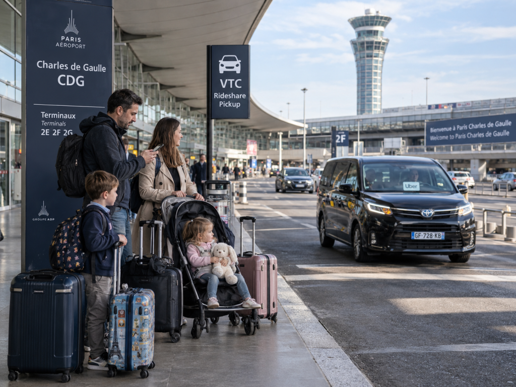 uber paris cdg