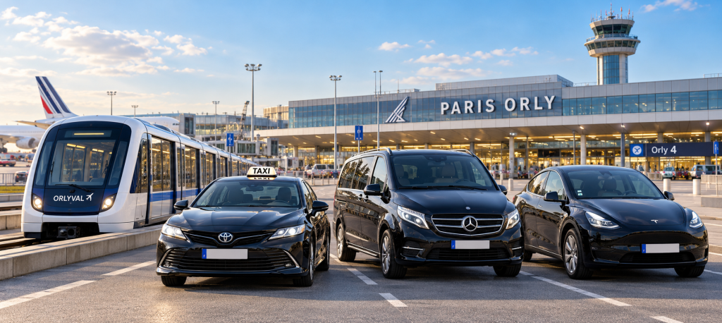 paris orly airport to la défance